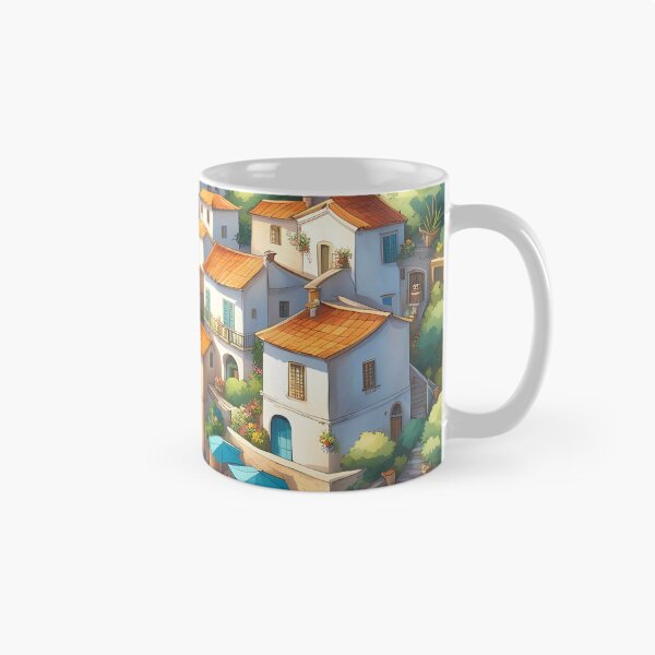 Item preview, Mediterranean coastal village designed and sold by Colin Bentham.