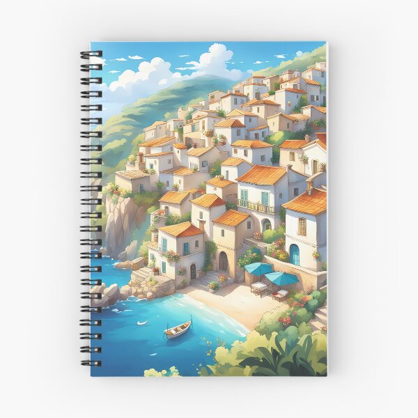 Item preview, Mediterranean coastal village designed and sold by Colin Bentham.