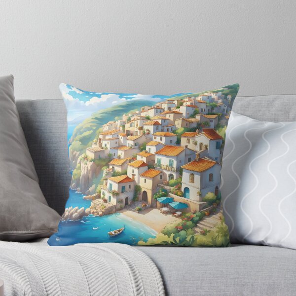 Item preview, Mediterranean coastal village designed and sold by Colin Bentham.