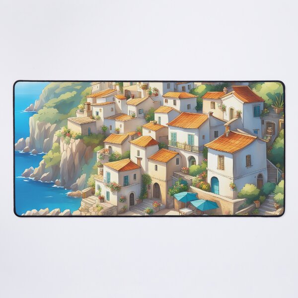 Item preview, Mediterranean coastal village designed and sold by Colin Bentham.