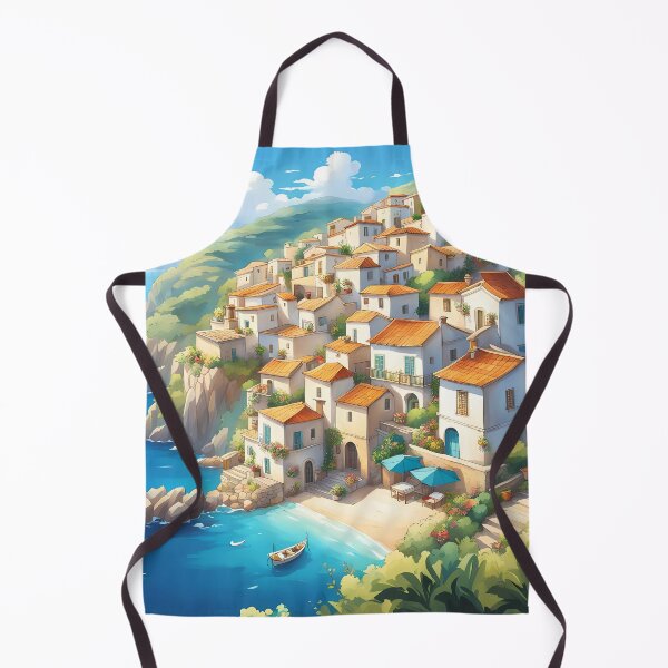 Item preview, Mediterranean coastal village designed and sold by Colin Bentham.