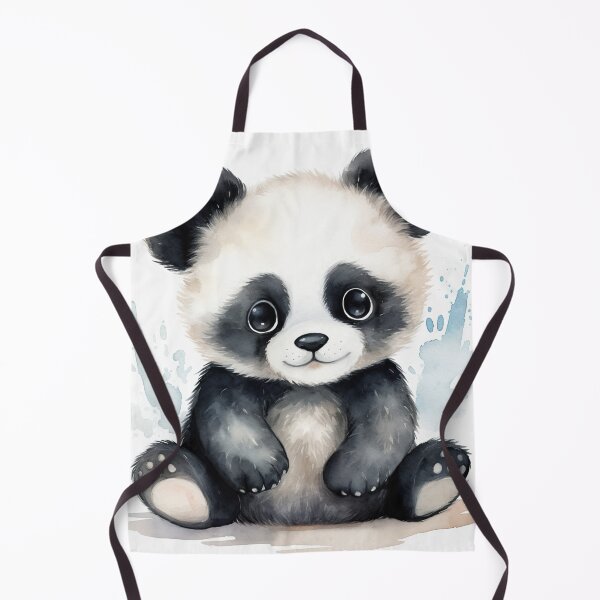 Item preview, Panda's Playful Elegance: Monochrome Charm designed and sold by LittleLuvies.