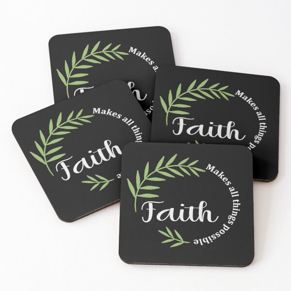 Item preview, Faith Makes All Things Possible designed and sold by MarigoldandLily.