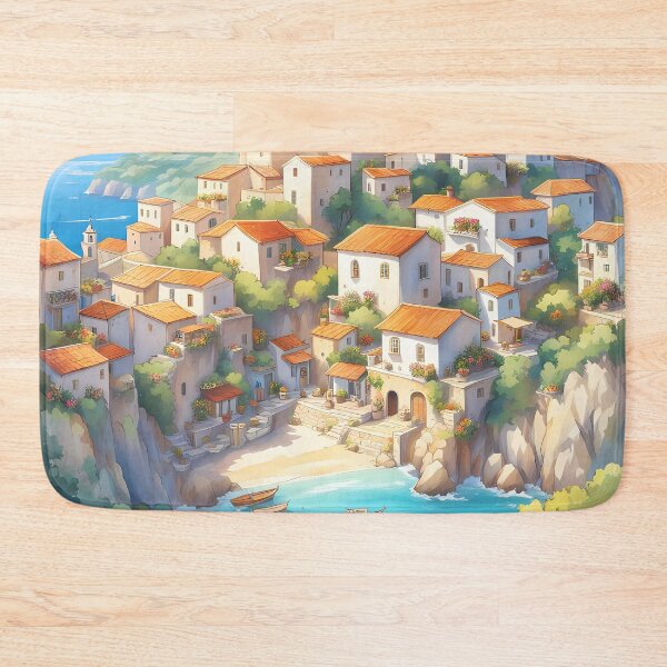 Item preview, Mediterranean coastal village designed and sold by Colin Bentham.