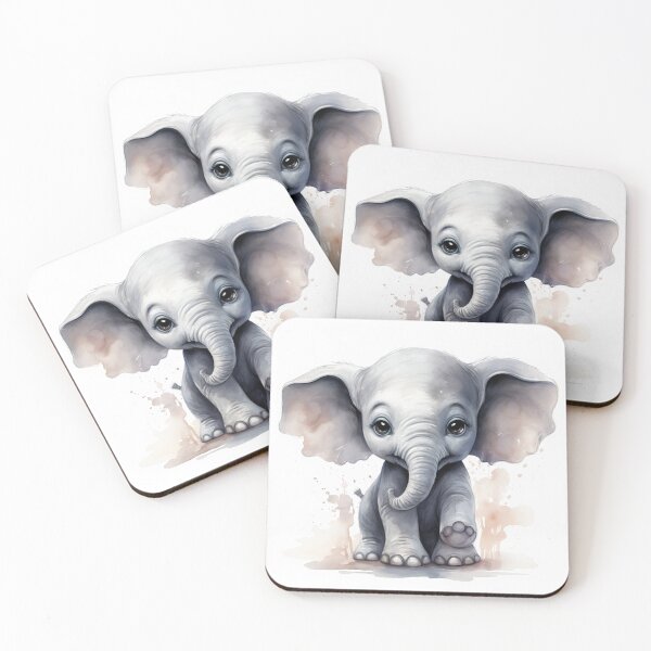 Item preview, Elephant's Gentle Grandeur: Adorable Majesty designed and sold by LittleLuvies.