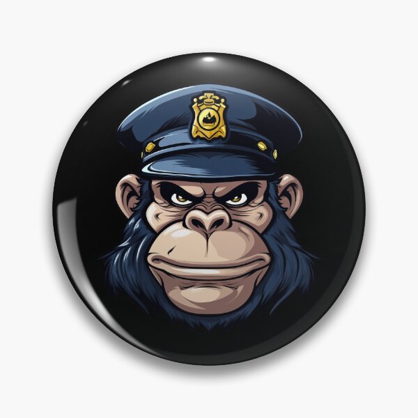Item preview, Monkey policeman designed and sold by Soulskier.
