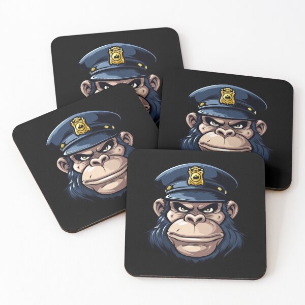 Item preview, Monkey policeman designed and sold by Soulskier.