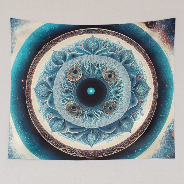 Item preview, Galaxy Eye | Fractals and Mandalas | Sublime Nature designed and sold by monkeybusiness.pt.