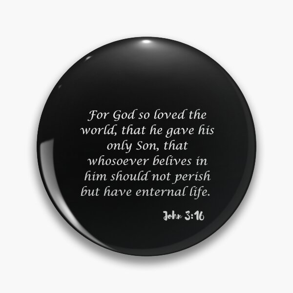 Item preview, For God so loved the world designed and sold by Lawro007.