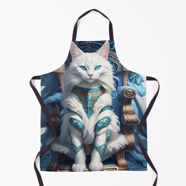 Item preview, Turkish Angora cat designed and sold by M-Y-A-R-T-.