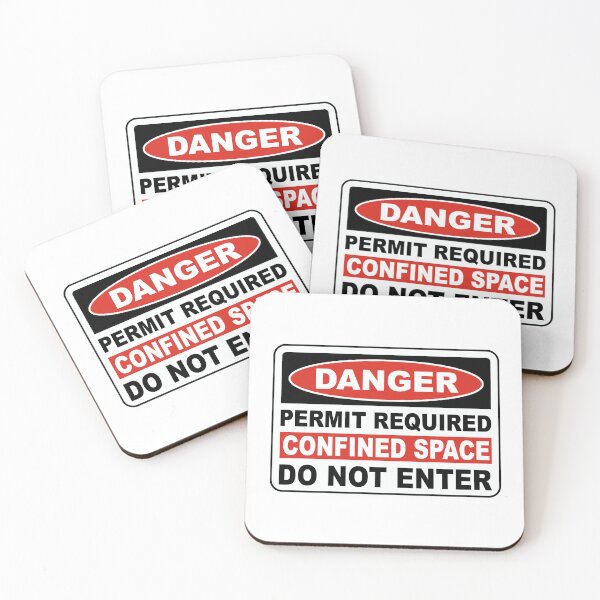 Item preview, Danger Sign: Permit Required, Confined Space, Do not enter designed and sold by safetysignprod.
