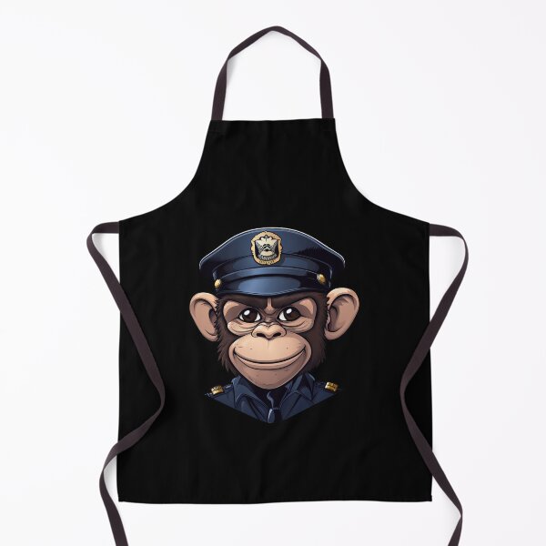 Item preview, Police monkey designed and sold by Soulskier.