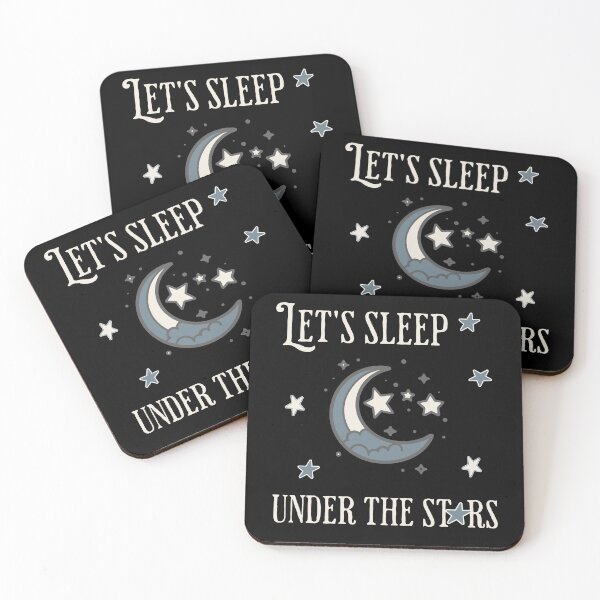 Item preview, Camping Let's sleep under the stars designed and sold by All Year Round.