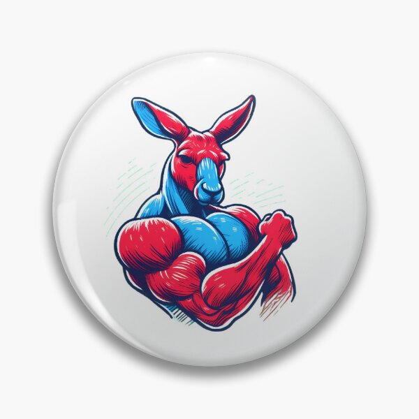 Item preview,  Kangaroo Flex 2- Muscle Hopping Madness designed and sold by Funky Land.