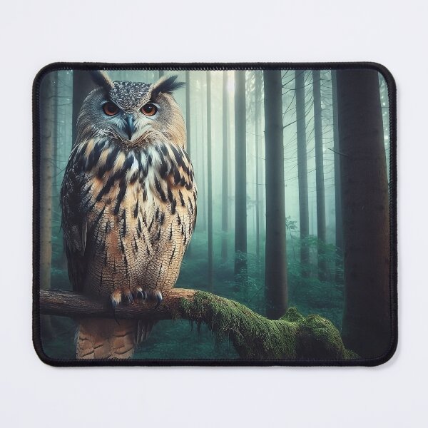 Item preview, Ethereal Gaze Owls in Nocturnal Reverie designed and sold by Daniel Dudgeon.