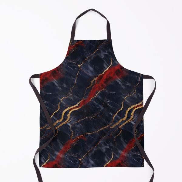 Item preview, Blue, Red and Gold Seamless Repeating Marble Pattern designed and sold by PeteRascal.