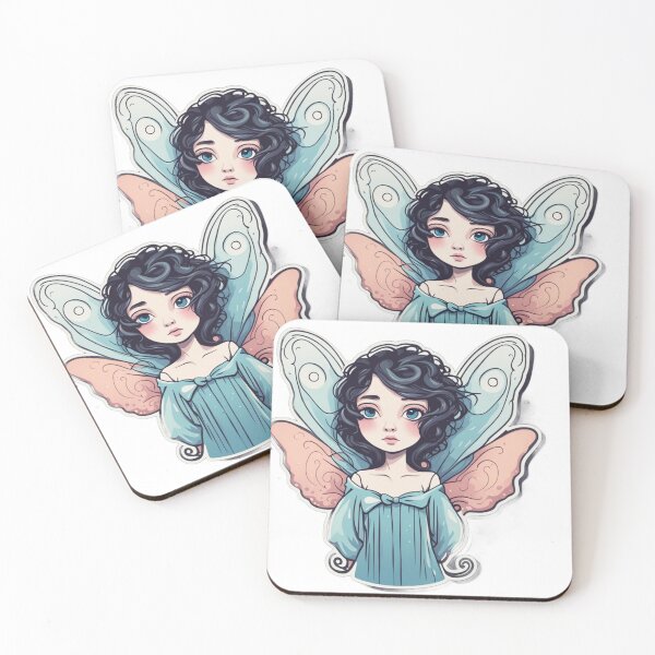 Item preview, Glittery Butterfly Girl designed and sold by Moi-cat.