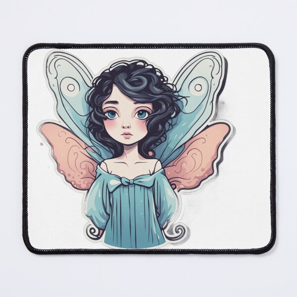Item preview, Glittery Butterfly Girl designed and sold by Moi-cat.
