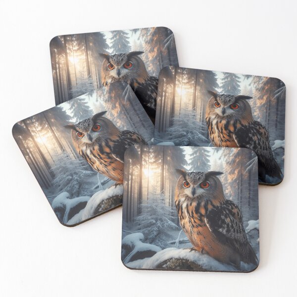 Item preview, Feathered Sentinels Guardians of Silent Shadows designed and sold by Daniel Dudgeon.