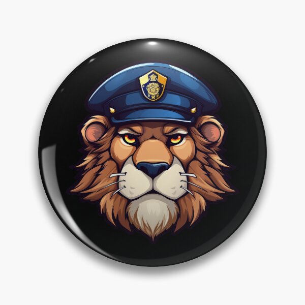 Item preview, Lion policeman designed and sold by Soulskier.