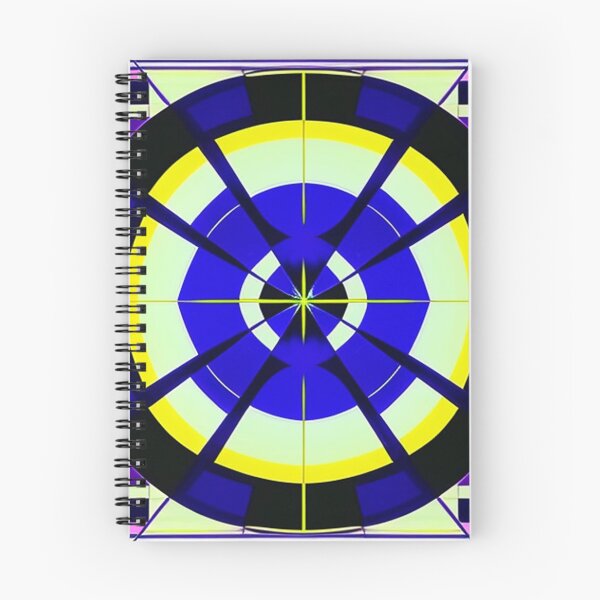 Item preview, Blue Circle and lines designed and sold by Barbara Burgess.