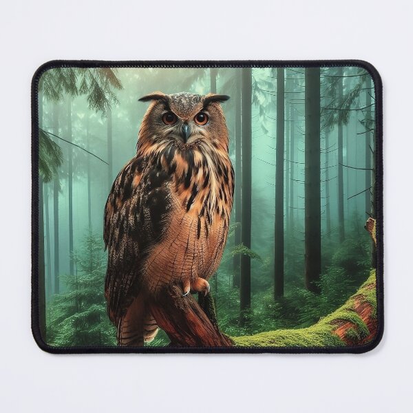 Item preview, Lunar Lullaby Owls in Night's Serenade designed and sold by Daniel Dudgeon.
