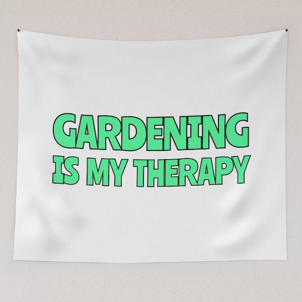 Artikelvorschau, Gartenarbeit ist meine Therapie entworfen und verkauft von Inspirationmotivation.