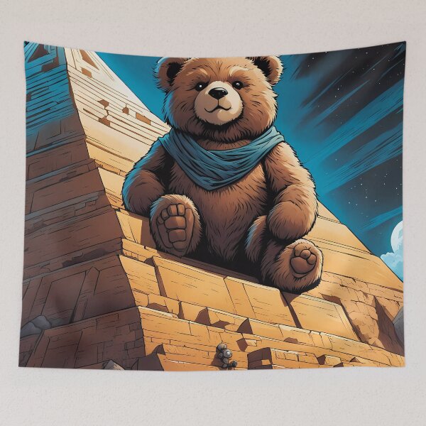 Item preview, Teddy exploring The Great pyramid in Giza designed and sold by Colin Bentham.