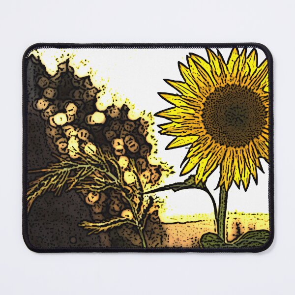 Item preview, Single Vintage Sunflower Bloom designed and sold by notsweettea.