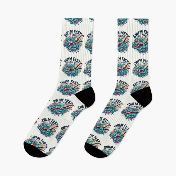 Item preview, Swim fast, eat carbs designed and sold by Bratak.