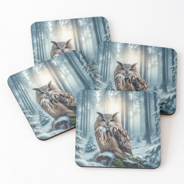 Item preview, Moonlit Guardians Whispers of Feathered Wisdom designed and sold by Daniel Dudgeon.