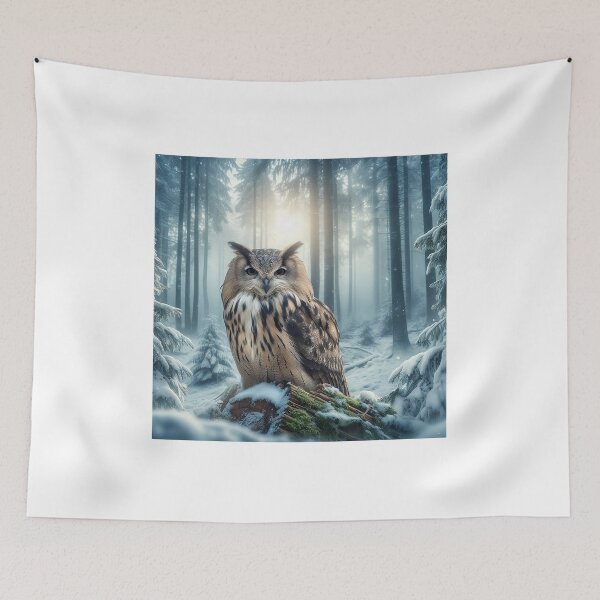 Item preview, Moonlit Guardians Whispers of Feathered Wisdom designed and sold by Daniel Dudgeon.