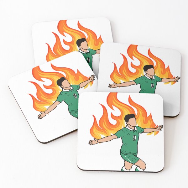 Item preview, Shane Long on Fire - Irish Football - COYBIG designed and sold by Melty Shirts.