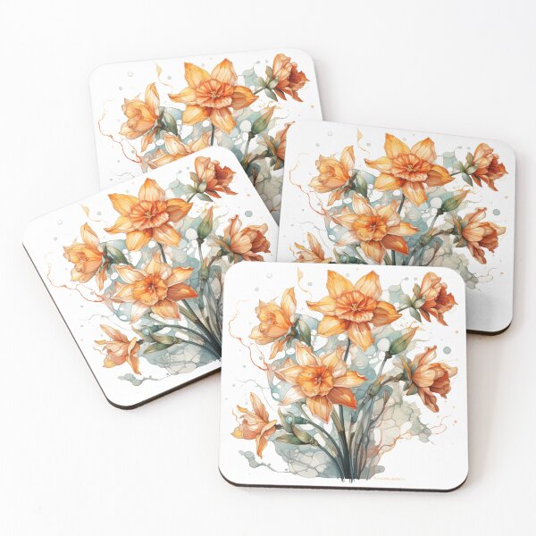Item preview, Daffodil in Molecules designed and sold by Mindterest.