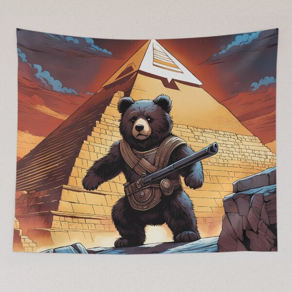 Item preview, Teddy exploring The Great pyramid in Giza designed and sold by Colin Bentham.