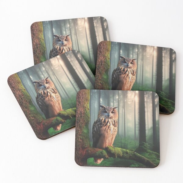 Item preview, Night's Alchemy Owls in Enchanted Silence designed and sold by Daniel Dudgeon.
