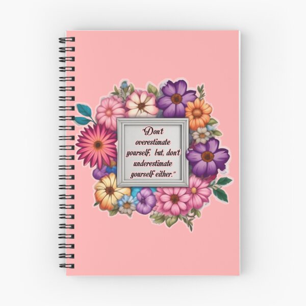 Item preview, Floral frame with motivational text  designed and sold by Roxburylane.