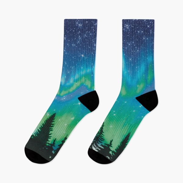 Item preview, Aurora Borealis northern lights design designed and sold by HappyMoni27.