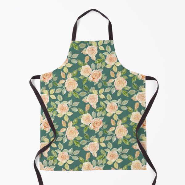Item preview, Sweet roses on Hooker's green designed and sold by Anne-Leue.