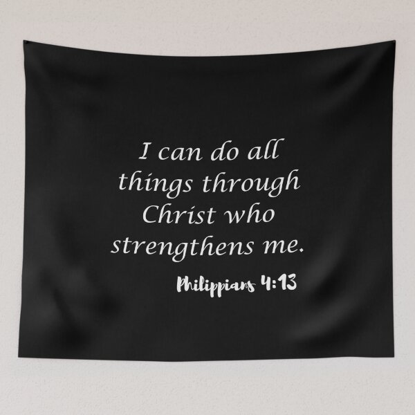 Item preview, I can do all things through Christ who strengthens me designed and sold by Lawro007.
