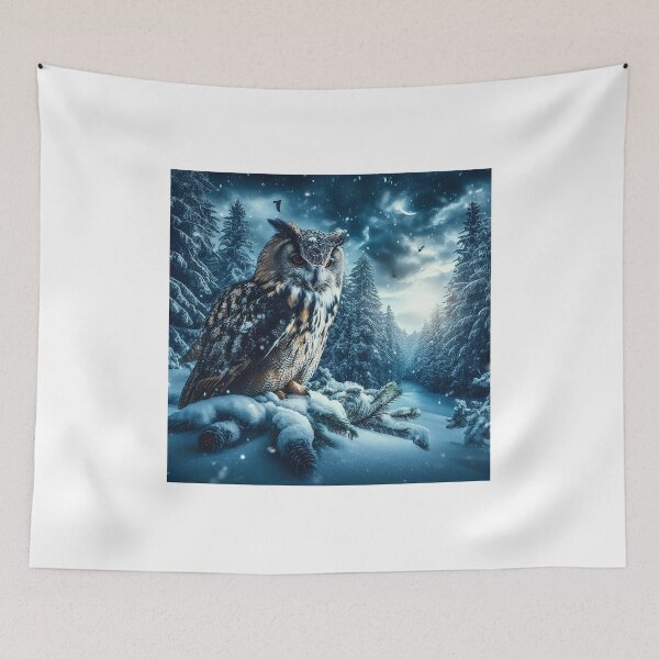 Item preview, Owl Symphony Midnight's Feathered Melodies Unleashed designed and sold by Daniel Dudgeon.