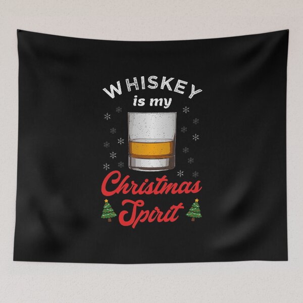 Item preview, Whiskey Is My Christmas Spirit I designed and sold by Lemon Pepper.