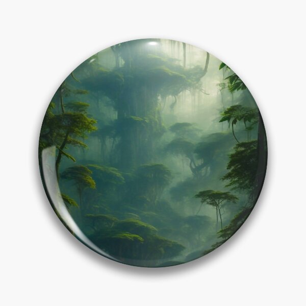 Item preview, A dense foggy jungle designed and sold by m-y-A-I-A-R-T-.