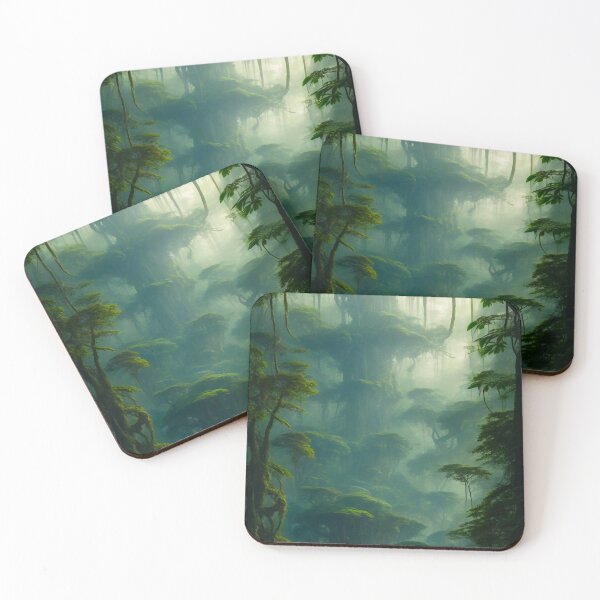 Item preview, A dense foggy jungle designed and sold by M-Y-A-R-T-.