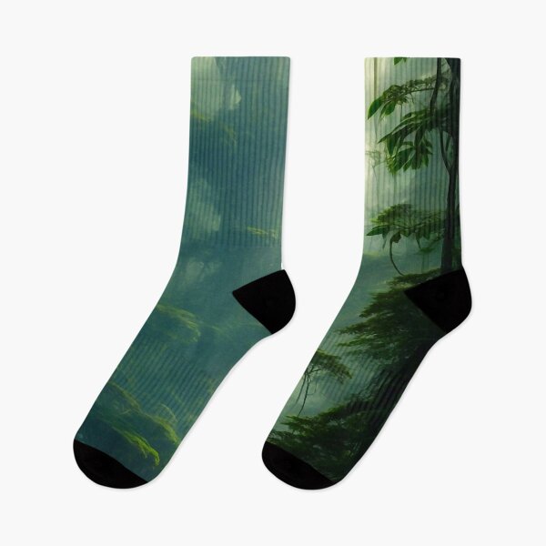 Item preview, A dense foggy jungle designed and sold by M-Y-A-R-T-.