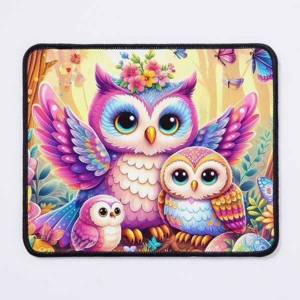 Item preview, Serenade of Silence Owls' Enigmatic Nightfall designed and sold by Daniel Dudgeon.
