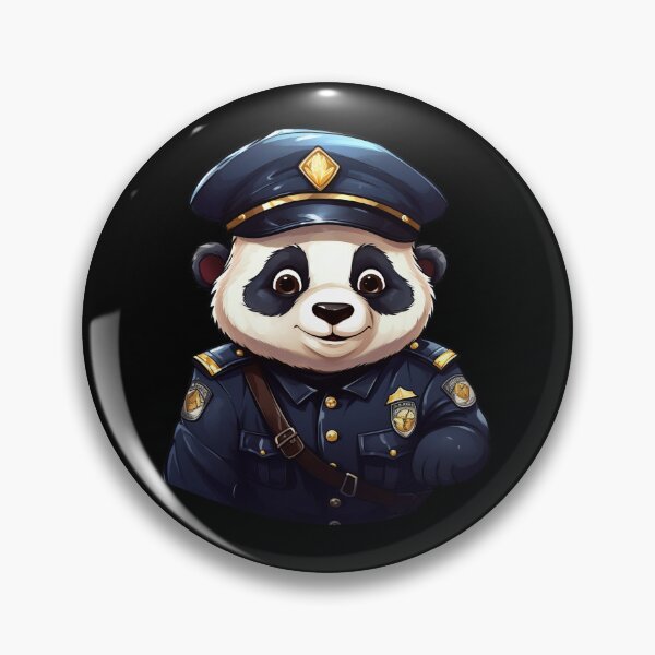 Item preview, Panda policeman designed and sold by Soulskier.
