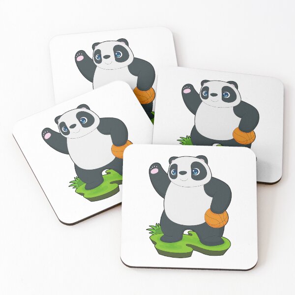 Item preview, Panda Basketball player Basketball designed and sold by Snabdesign84.