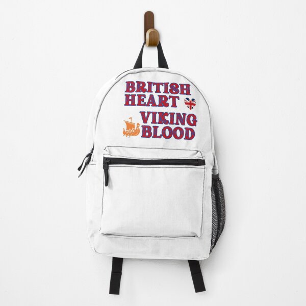 Item preview, British Heart Viking Blood. Gift ideas for historical enthusiasts. designed and sold by LindaLG.