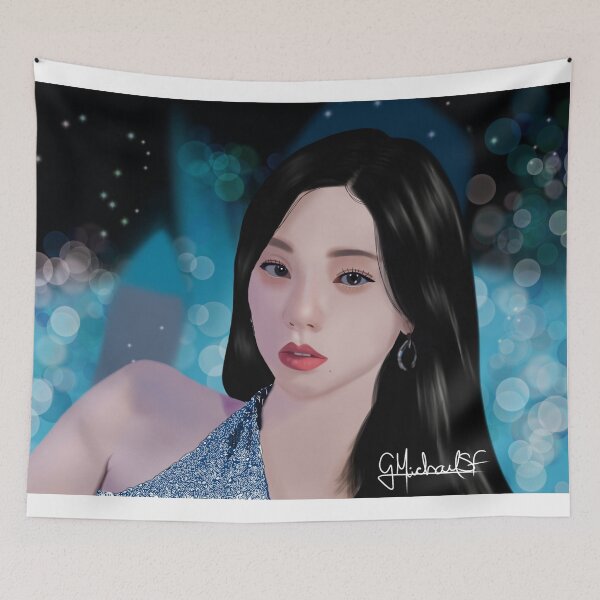Item preview, AESPA KARINA ART PRINT (FAN ART) designed and sold by GMICHAELSF.